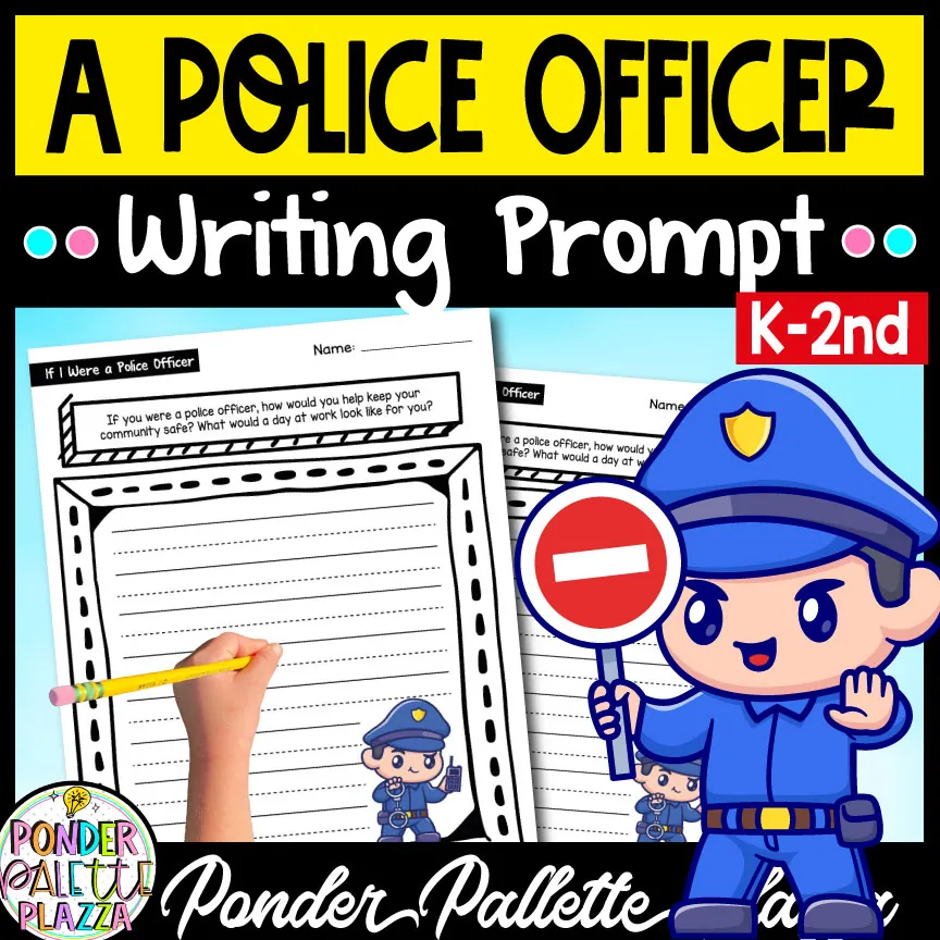 If I Were a Police Officer - Writing Prompt – cover