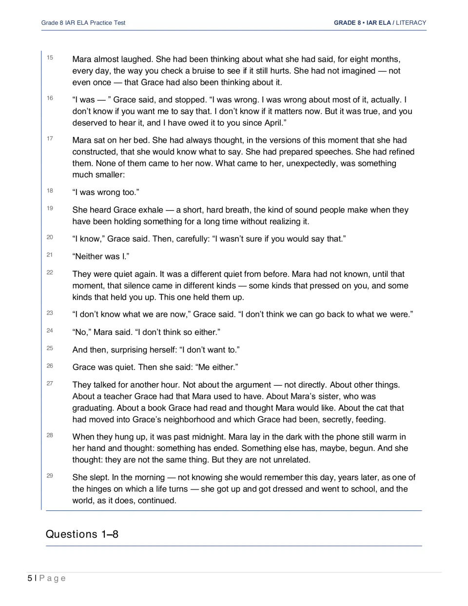 The Phone Call concludes as Mara and Grace admit they were wrong and begin to reshape their friendship