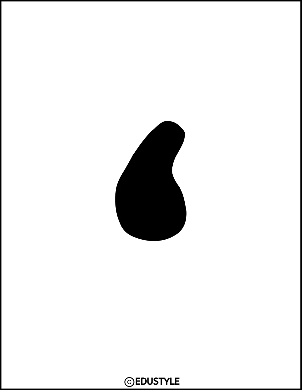 Black apostrophe for the contraction 'I'm' in the title of the St. Patrick's Day classroom display kit