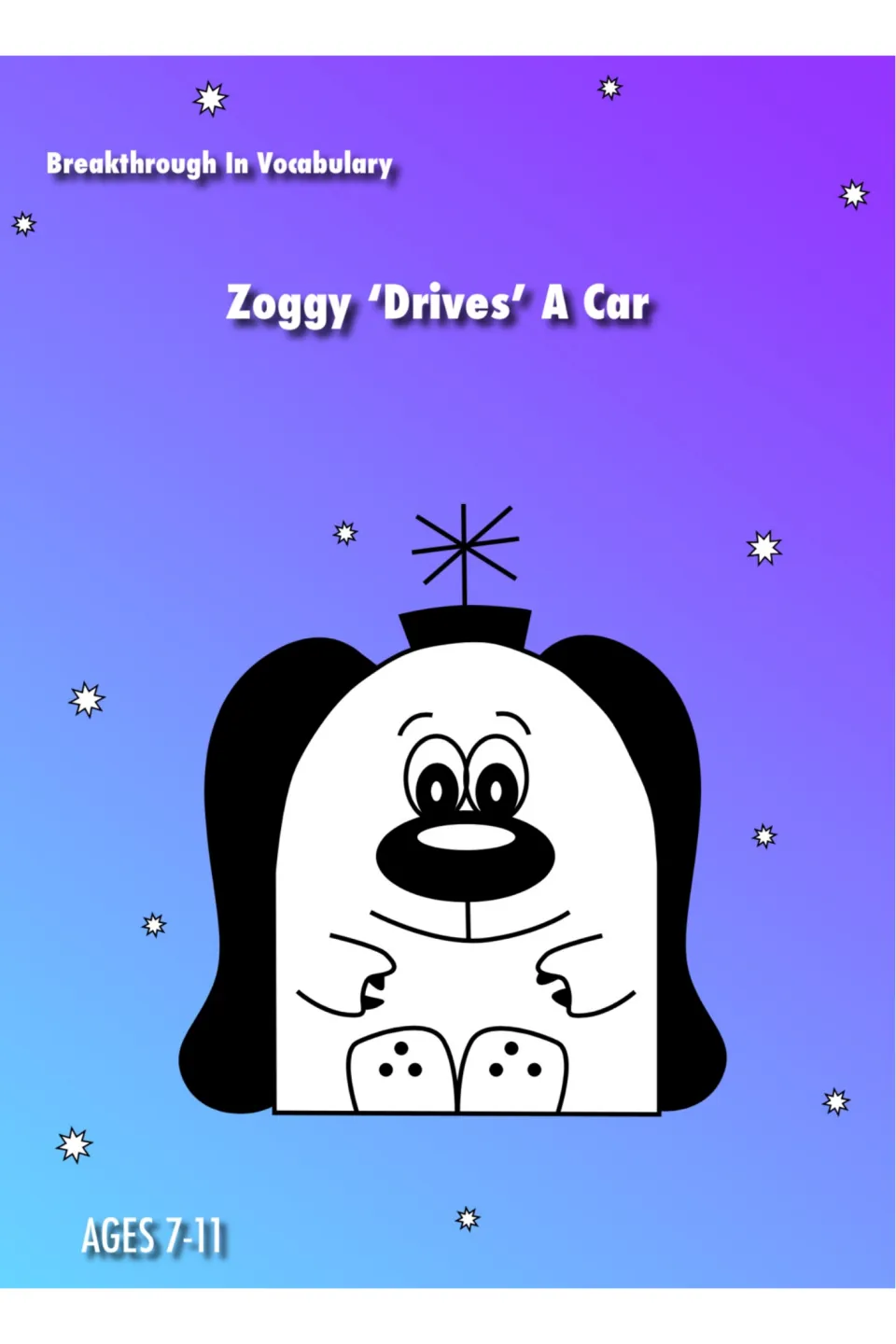 Second story cover introduces Zoggy 'Drives' A Car in the Breakthrough in Vocabulary series for ages 7–11