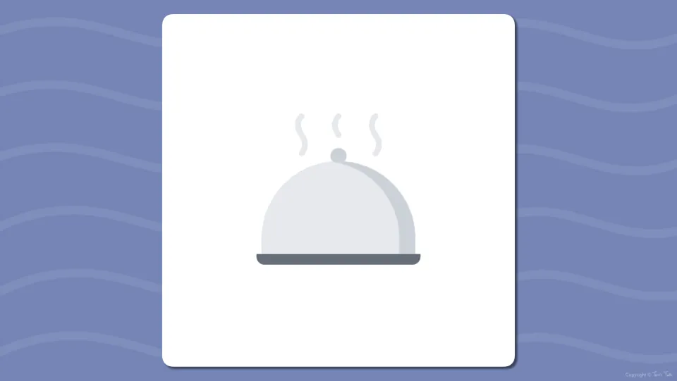 Picture flash card showing a covered serving dish with steam rising and no word, so students name it and hear the tr- sound
