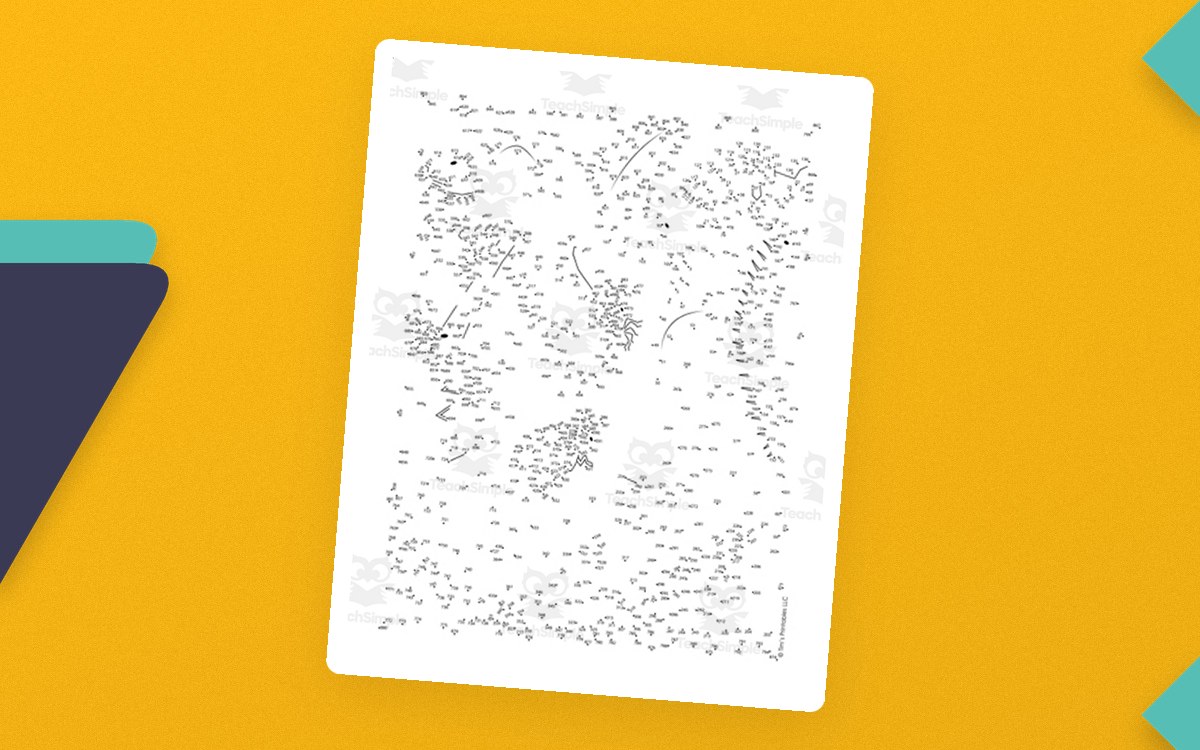 Insect Extreme Difficulty Dot-to-Dot PDF - 881 Dots! preview