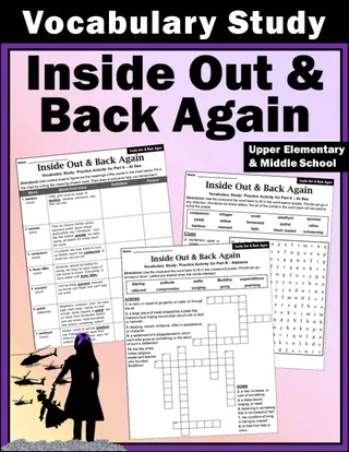"Inside Out & Back Again" Vocabulary Study – cover
