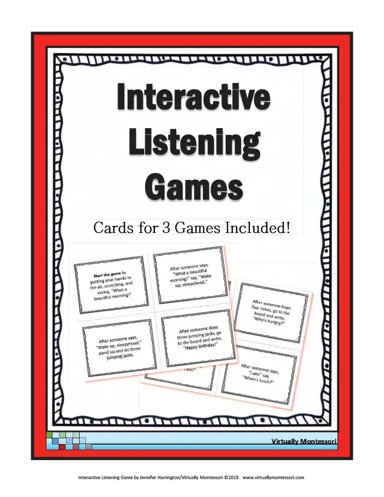 Interactive Listening Games – cover