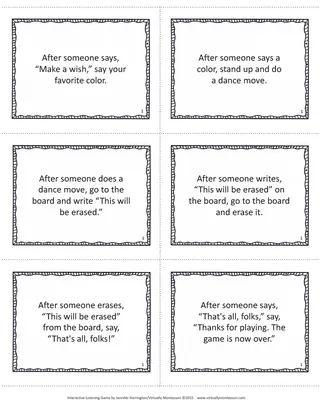 Interactive Listening Games – sample page 3