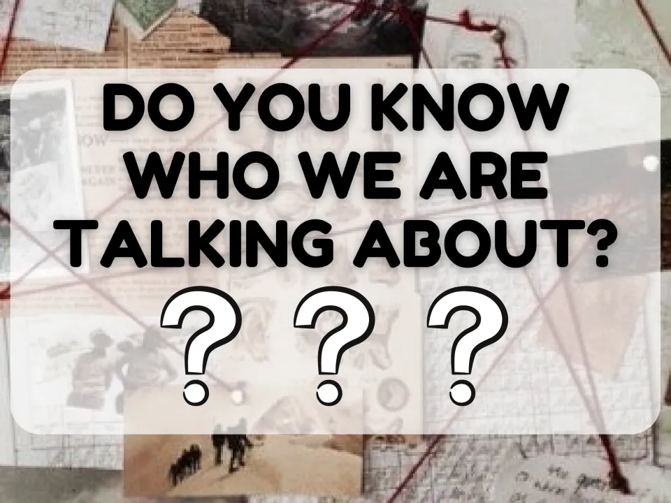 Detective guessing prompt in the ESL introduction asks, “Do you know who we are talking about?”