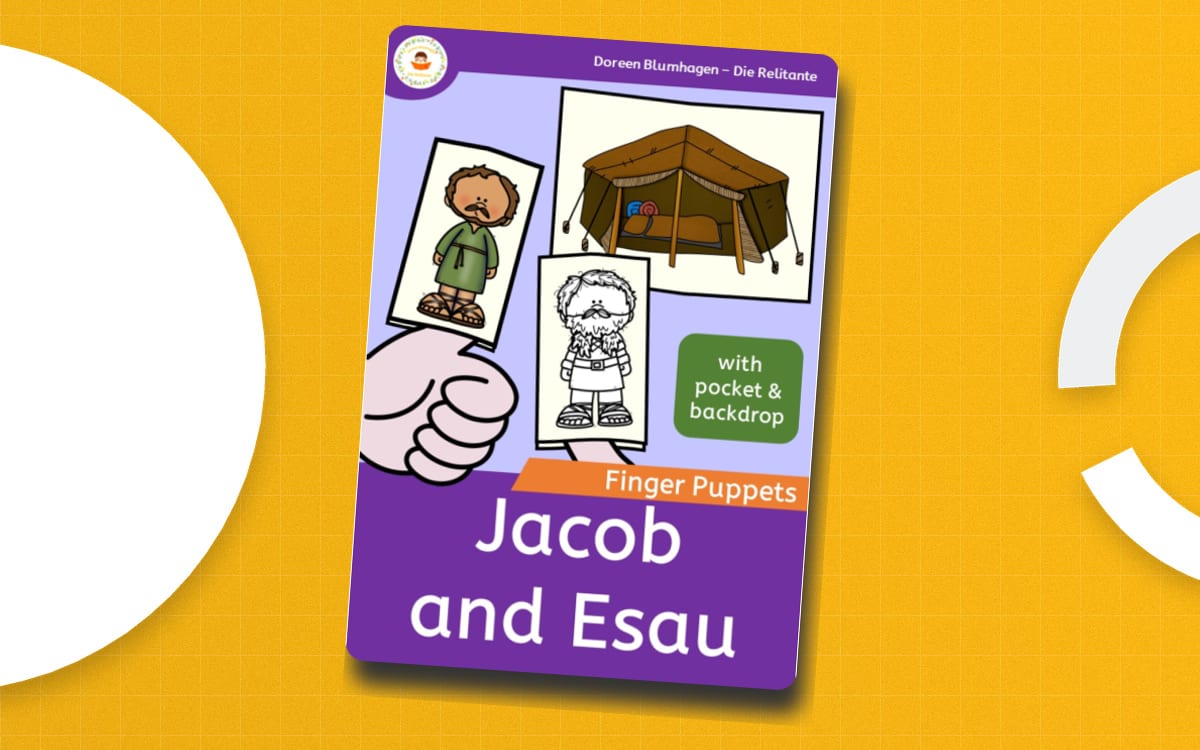 Jacob and Esau - Finger Puppets - Bible story preview