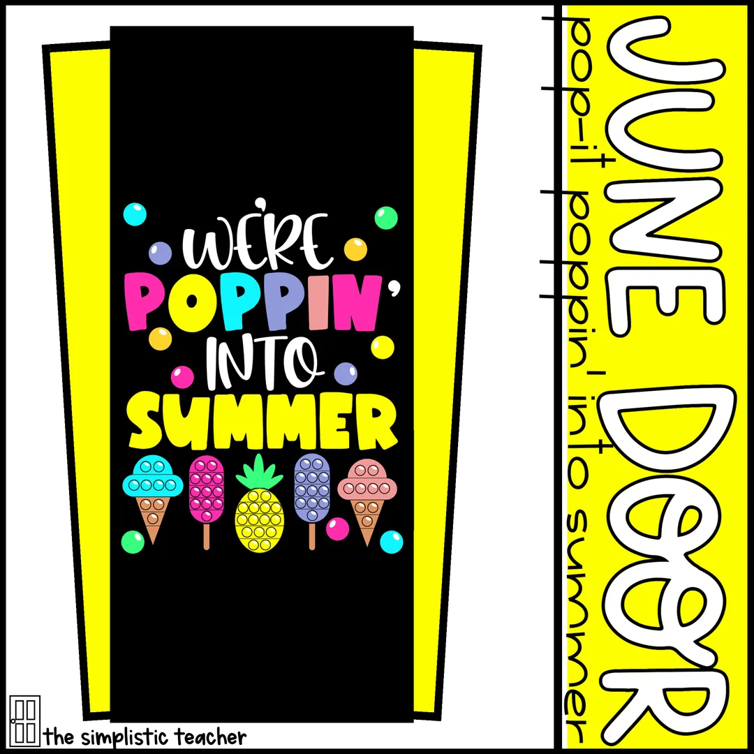 June Door Kit: We're Poppin' Into Summer – cover