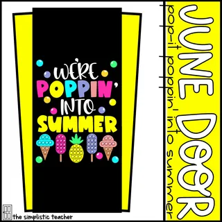 June Door Kit: We're Poppin' Into Summer – cover