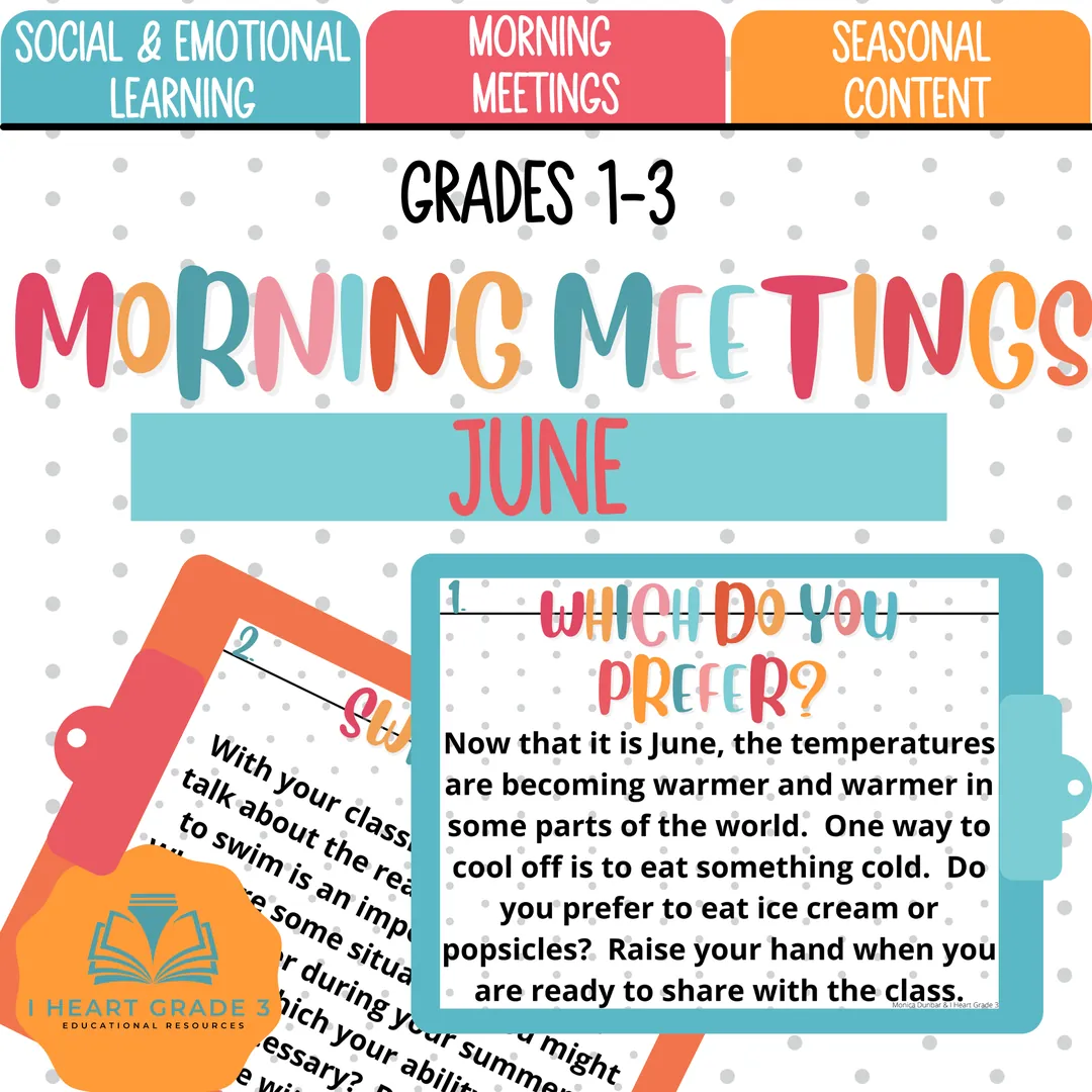 June Morning Meetings – cover
