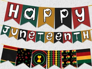 Juneteenth Bulletin Board Banner for Juneteenth Activities – cover