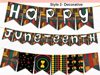 Juneteenth Bulletin Board Banner for Juneteenth Activities – sample page 3