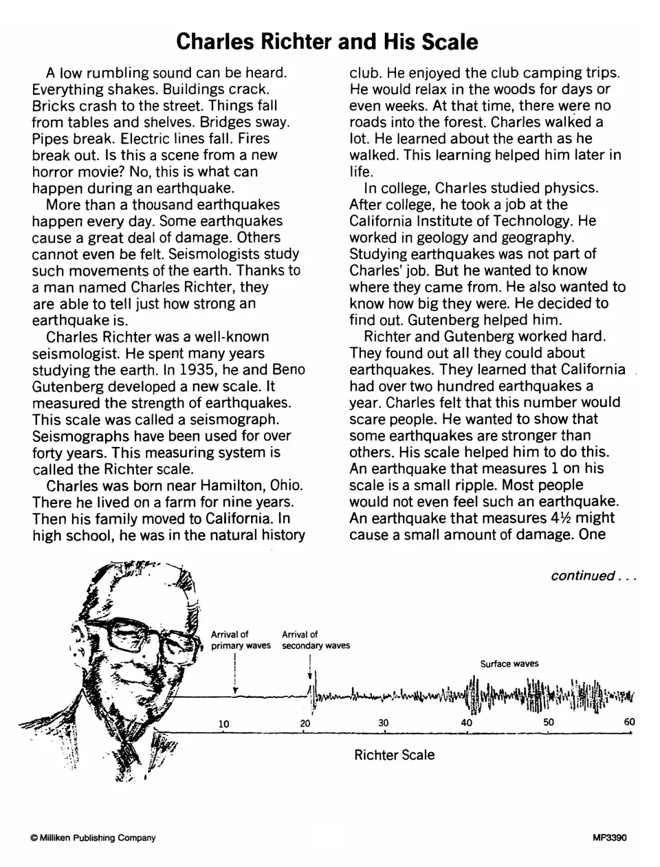 Charles Richter biography, part 1: earthquake strength, his childhood, scientific work, and the Richter scale