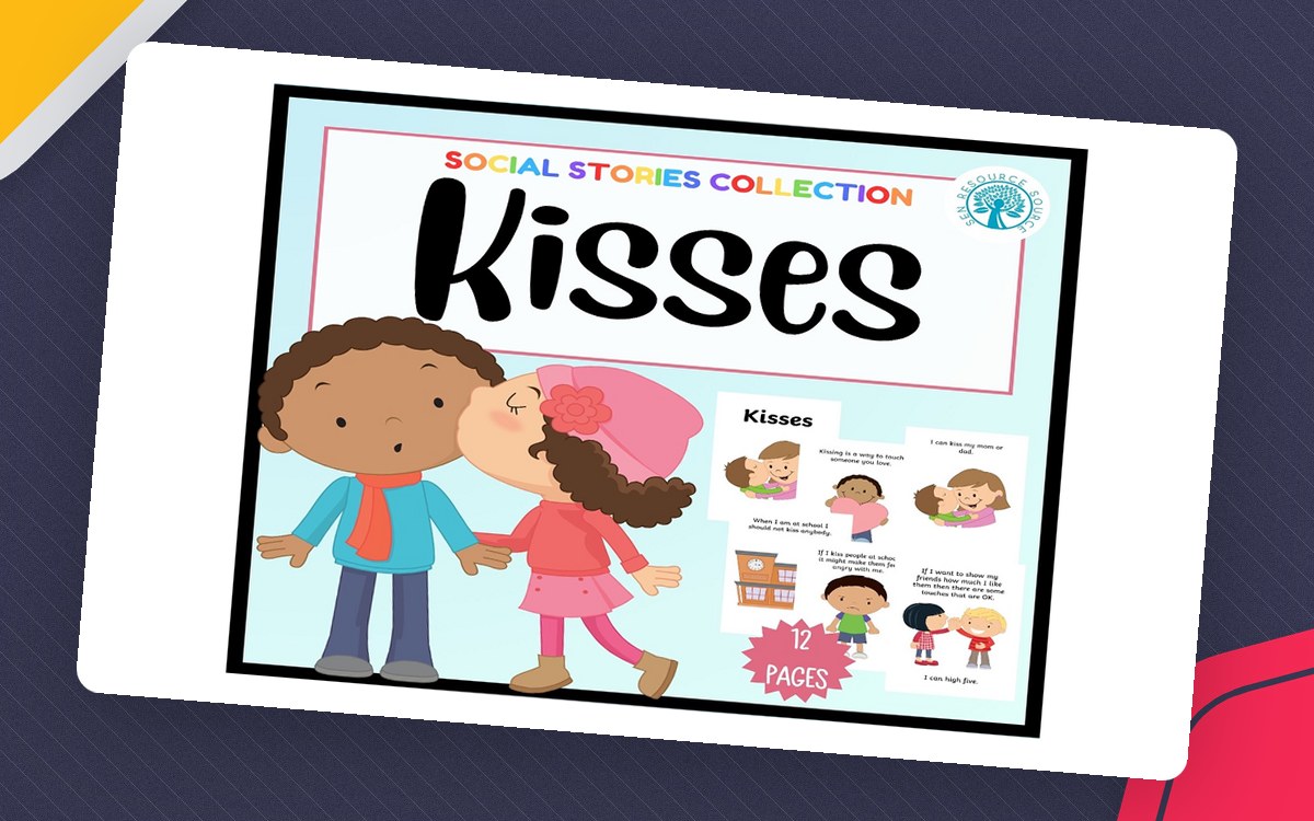 Kisses Social Story preview