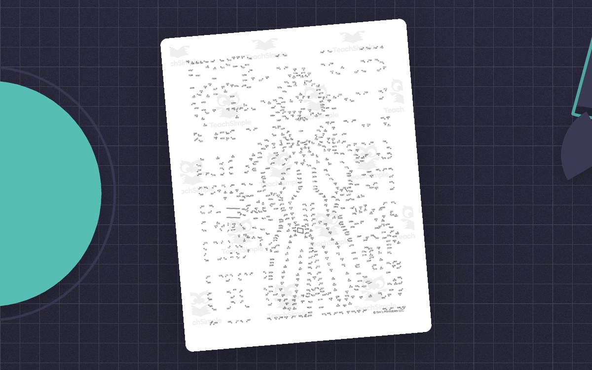 Knight Extreme Difficulty Dot-to-Dot / Connect the Dots PDF preview
