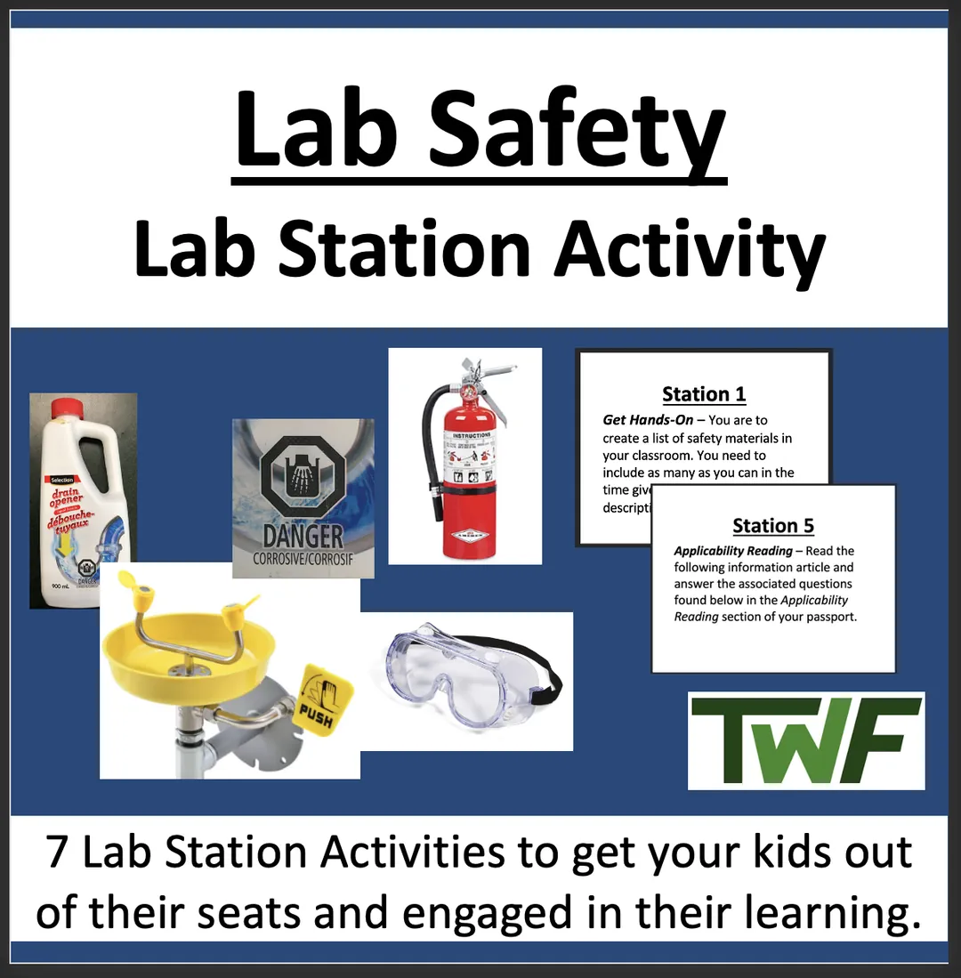 Lab Safety - Lab Station Activity – cover