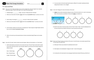Lesson 4.2 - Conservation of Energy – preview 1