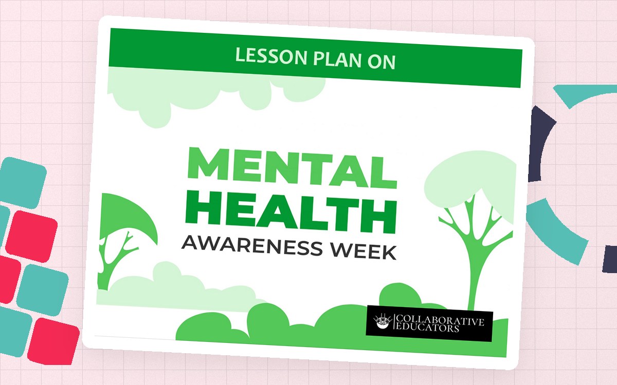 Lesson Plan on Mental Health Awareness Week teaching resource preview