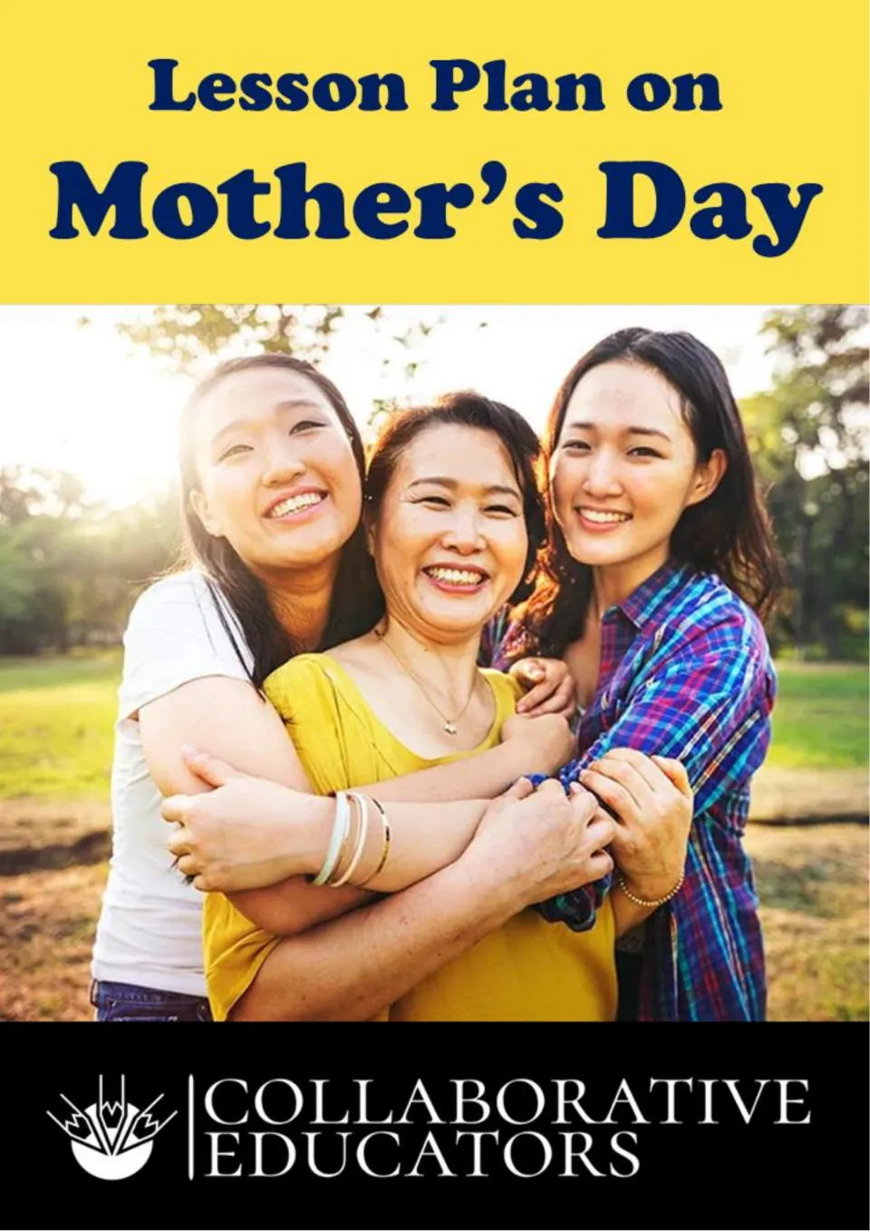 Cover of Lesson Plan on Mother's Day, a resource about the holiday's history, meaning, and celebration