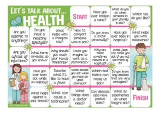 Let's Talk About Health – Class Board Game – sample page 3