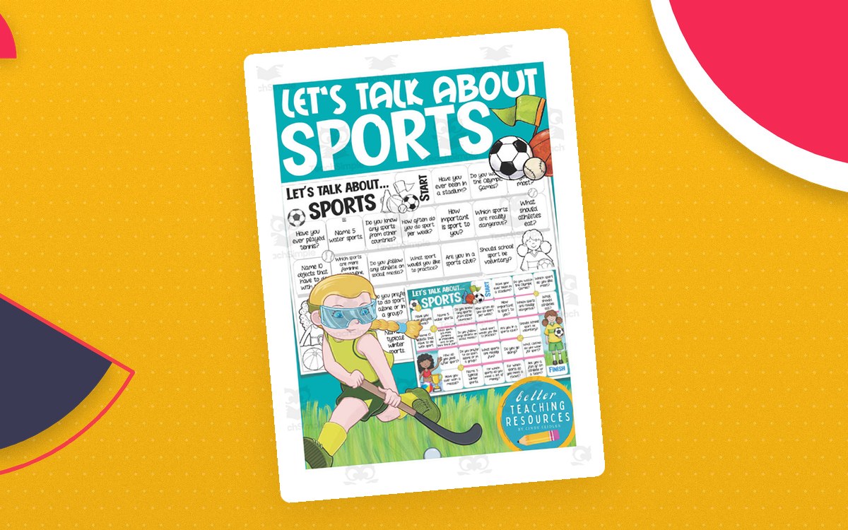 Let's Talk About Sports – ESL Speaking Board Game preview