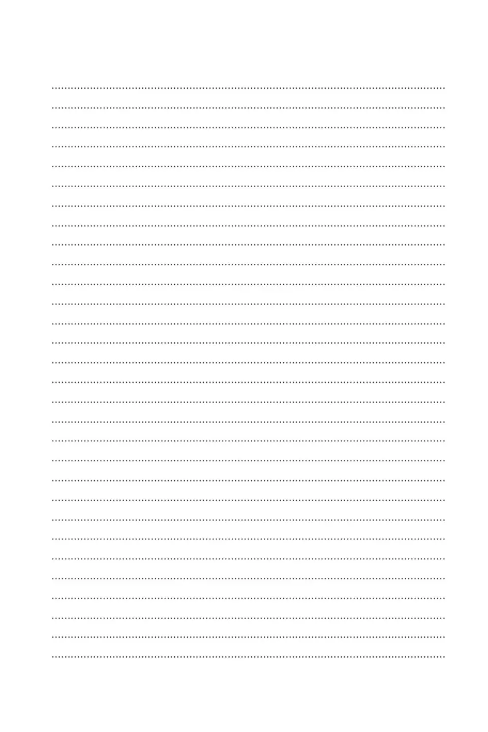 Blank writing page for students to compose a thank-you letter to their teacher for a school trip, like Isaac's letter