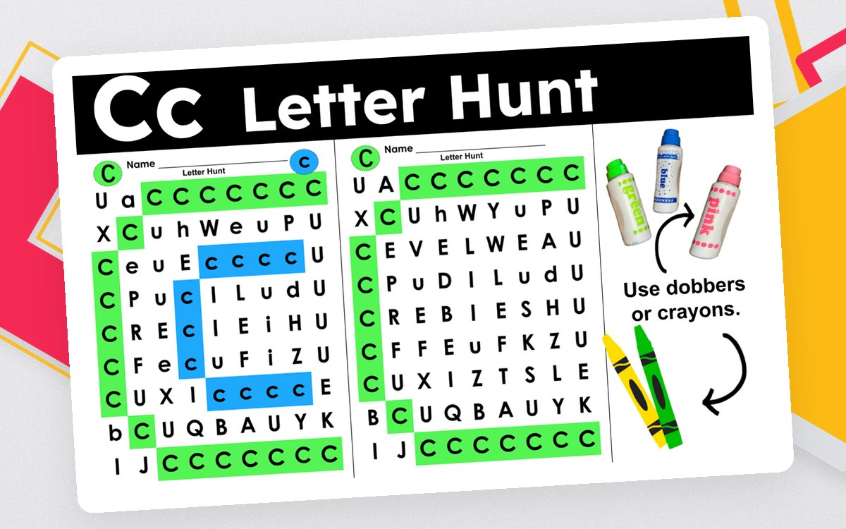Letter Hunt Letter C preview