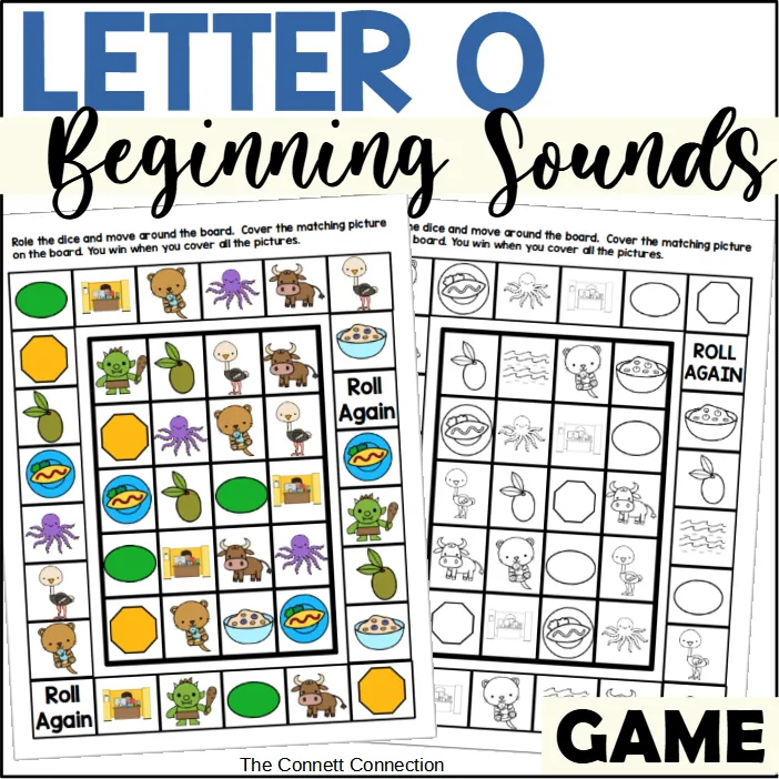 Letter O Games – cover