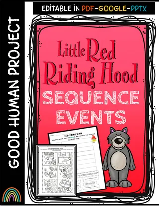 Little Red Riding Hood – Sequence of Events Activity – cover