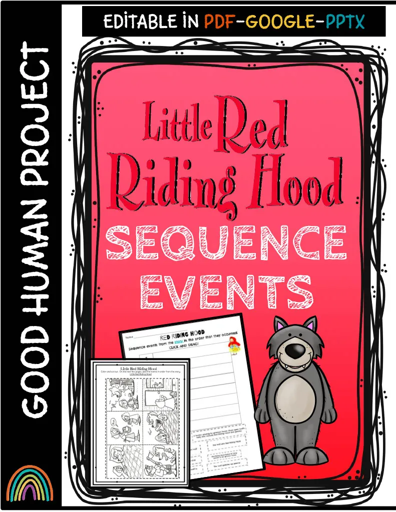 Little Red Riding Hood – Sequence of Events Activity – cover