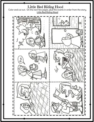 Little Red Riding Hood – Sequence of Events Activity – preview 2