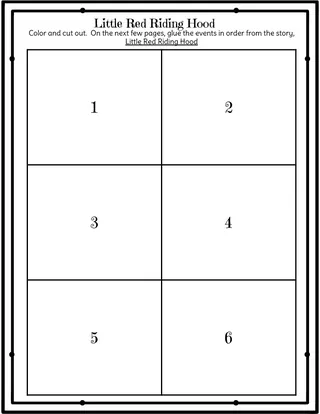 Little Red Riding Hood – Sequence of Events Activity – preview 3