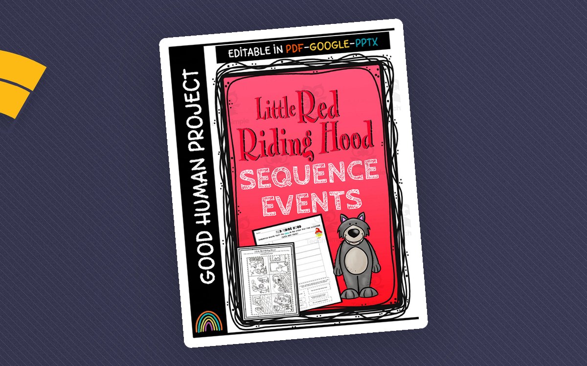Little Red Riding Hood – Sequence of Events Activity cover.