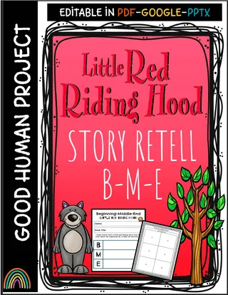 Little Red Riding Hood | Story Retelling | Graphic Organizers – cover
