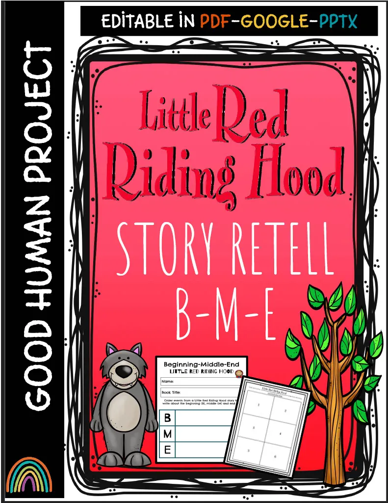 Little Red Riding Hood | Story Retelling | Graphic Organizers – cover