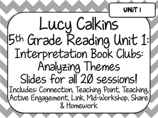 Lucy Calkins Books – cover
