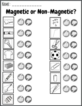 Magnetic or Non-Magnetic Things – sample page 4