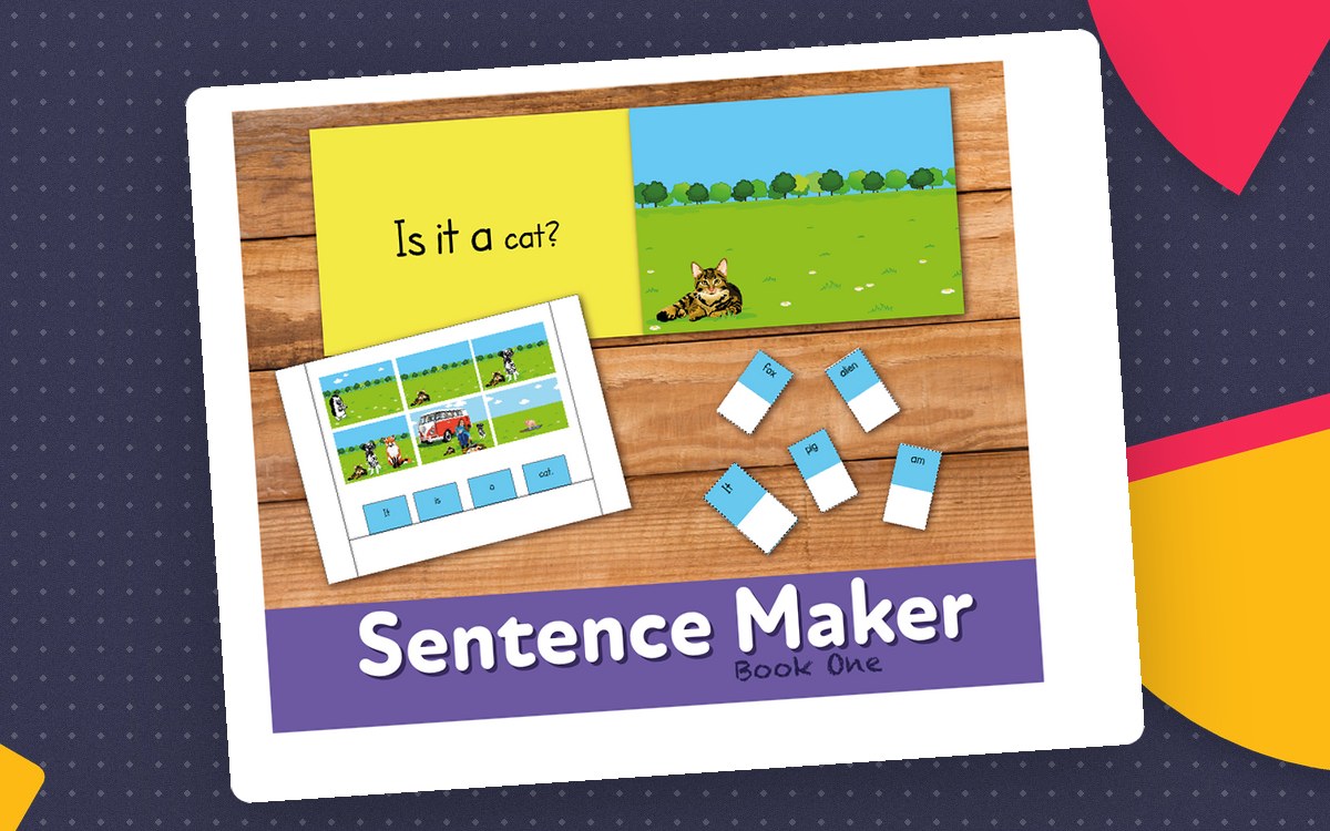 Make Sentences With The Sentence Maker: Book 1 (4-7 years) preview