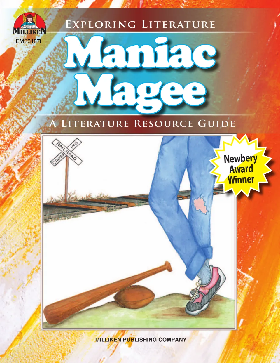 Cover of Maniac Magee: A Literature Resource Guide, in the Exploring Literature series from Milliken