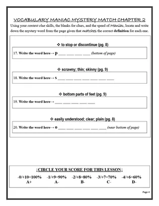 Maniac Magee Novel Study Unit – sample page 4