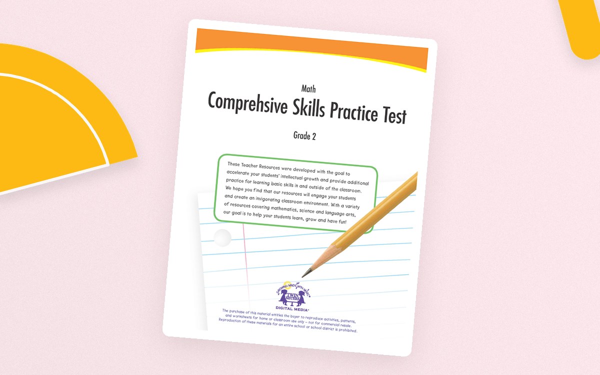Math Grade 2: Comprehensive Skills Practice Test preview
