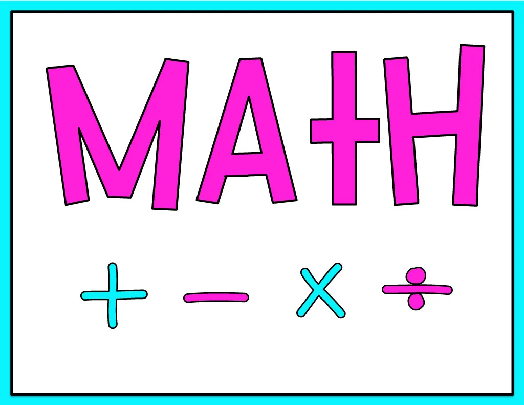 Math Talk Posters – cover