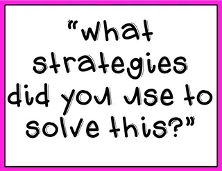 Math Talk Posters – sample page 4