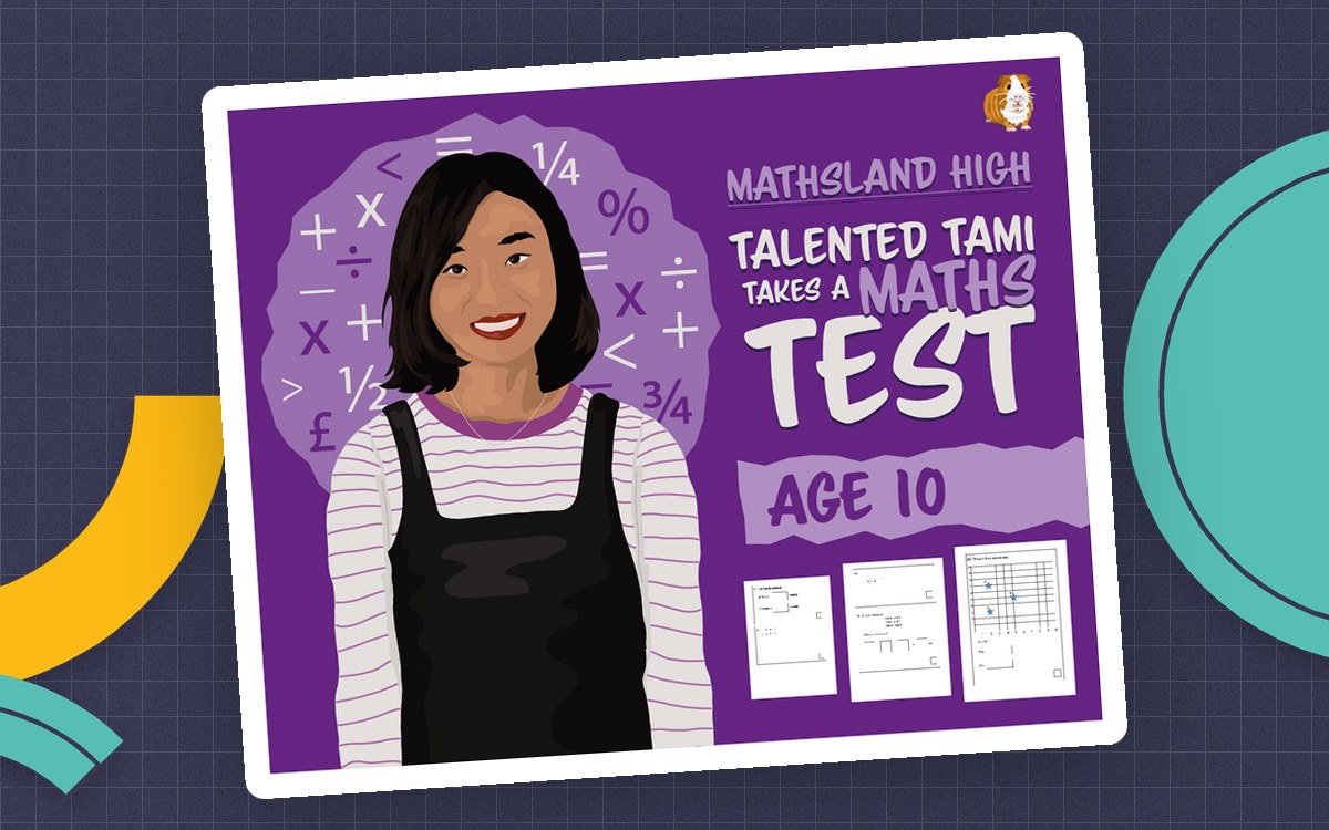 Maths Test: Age 10 teaching resource preview