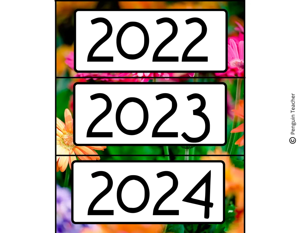 May calendar year labels for 2022, 2023 and 2024 form the first three labels in the 2022–2030 year set.