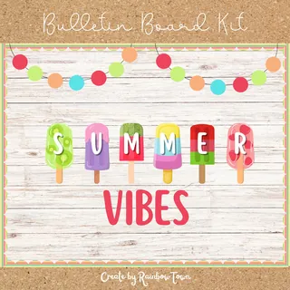 Melting Into Summer Bulletin Board or Door Decoration Printable – sample page 3