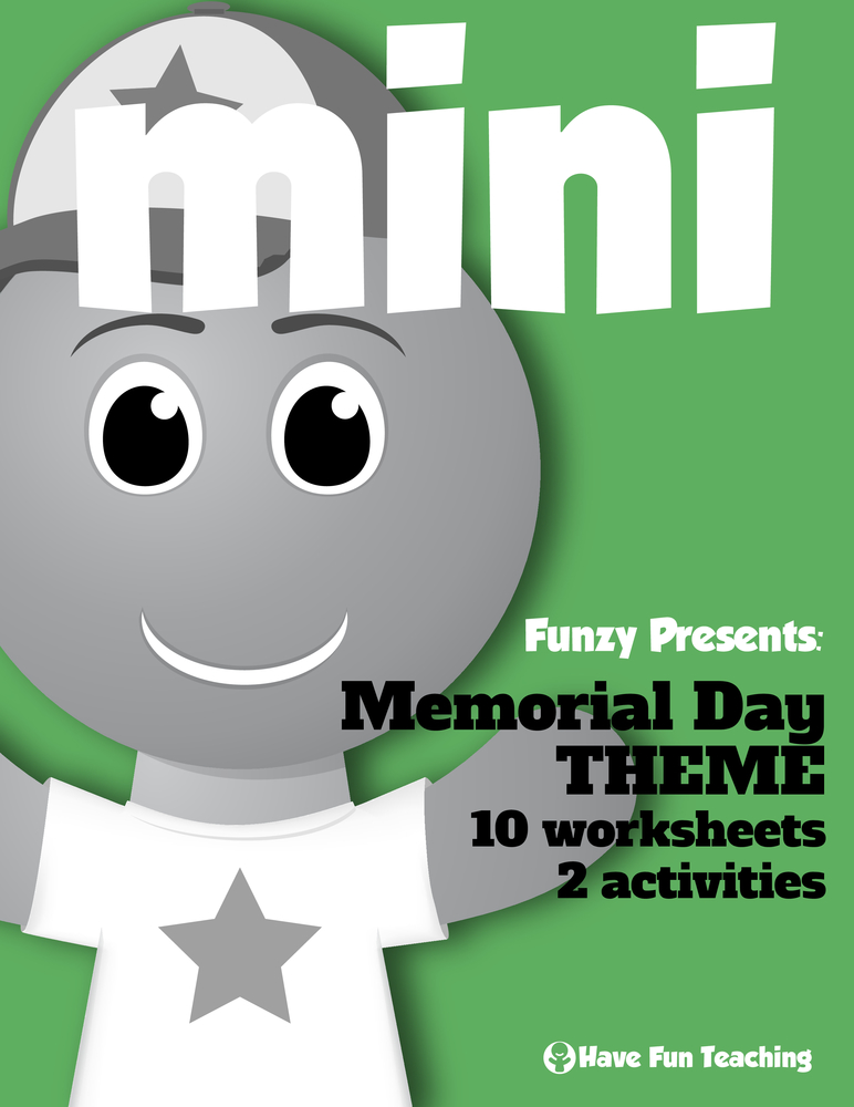 Memorial Day Mini Pack teaching resource preview