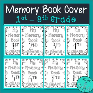 Memory Book Cover Pages – Year-End Keepsake – cover