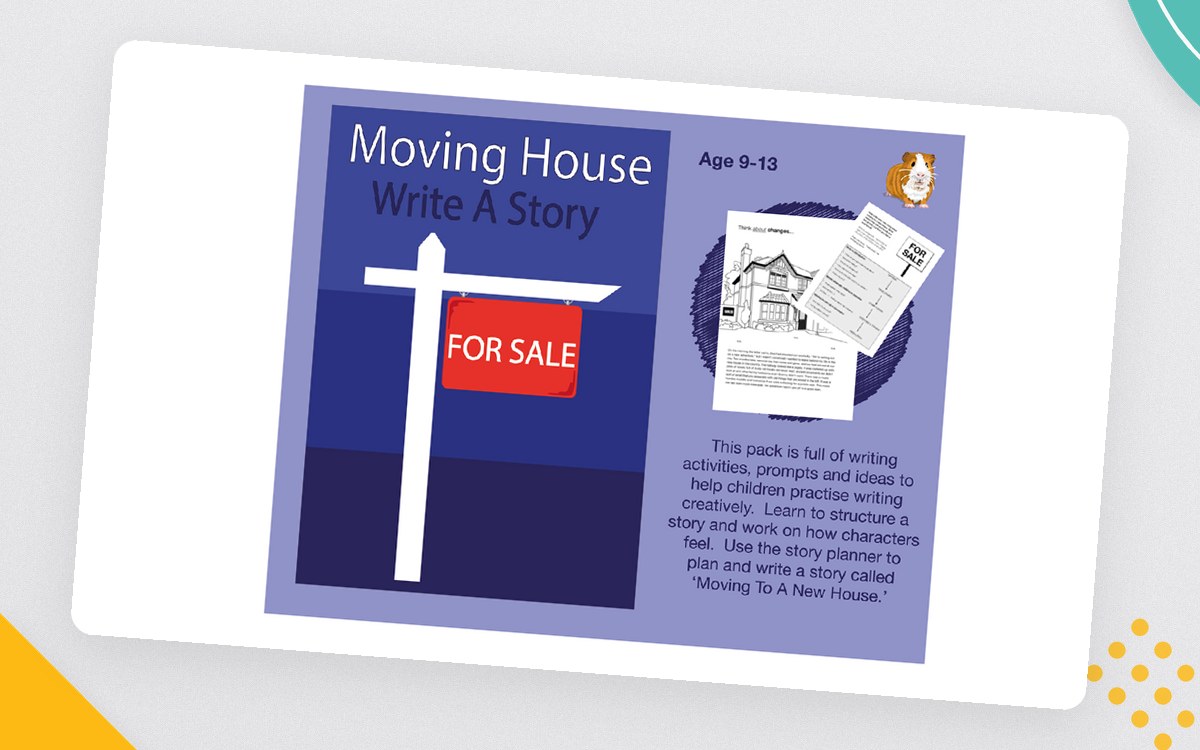 Moving House: Write A Story (9-13 years) preview