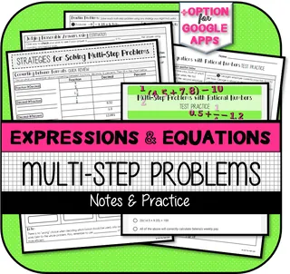 Solve Multi-Step Problems with Rational Numbers in Any Form – cover